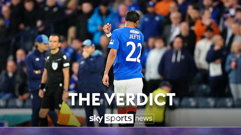 Sky Sports News' Mark Benstead gives his verdict on Rangers' 2-0 defeat against Dynamo Kiev which ended their Champions League dreams. 